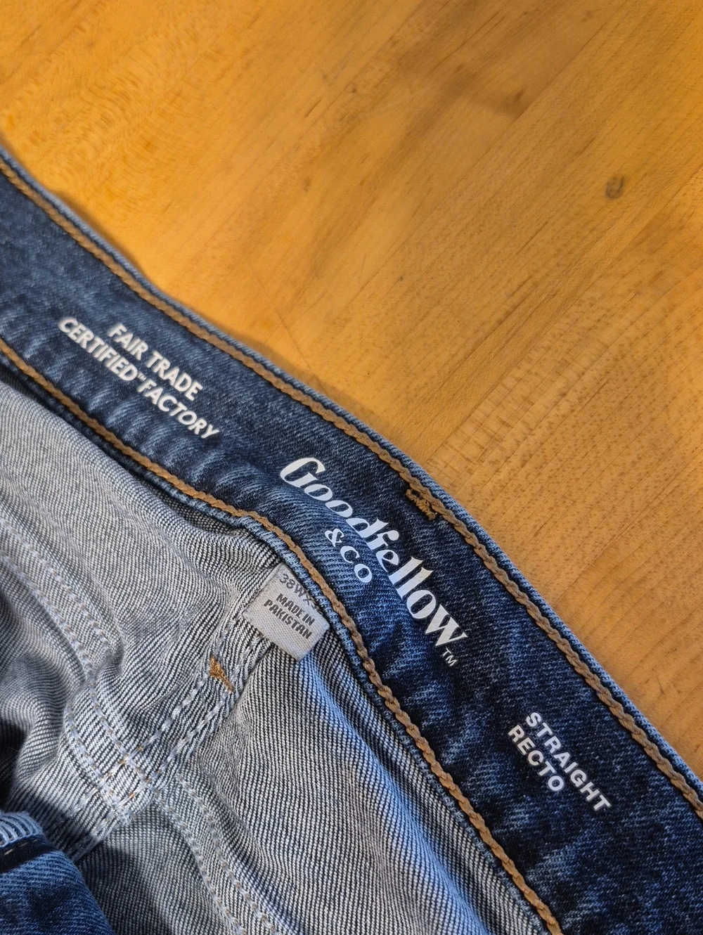 Goodfellow & Co Straight Recto Fair Trade Certified Factory Jeans